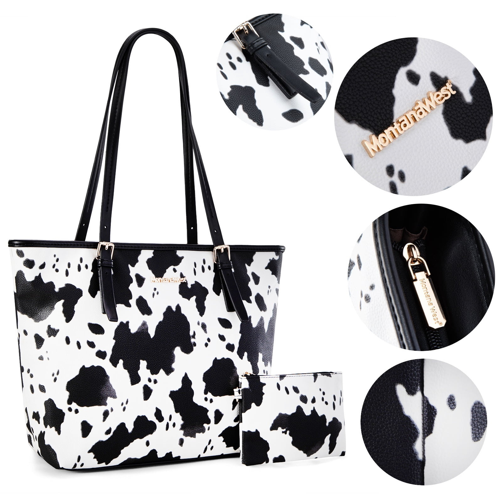 Montana West Tote Bags Vegan Leather Purses and Handbags