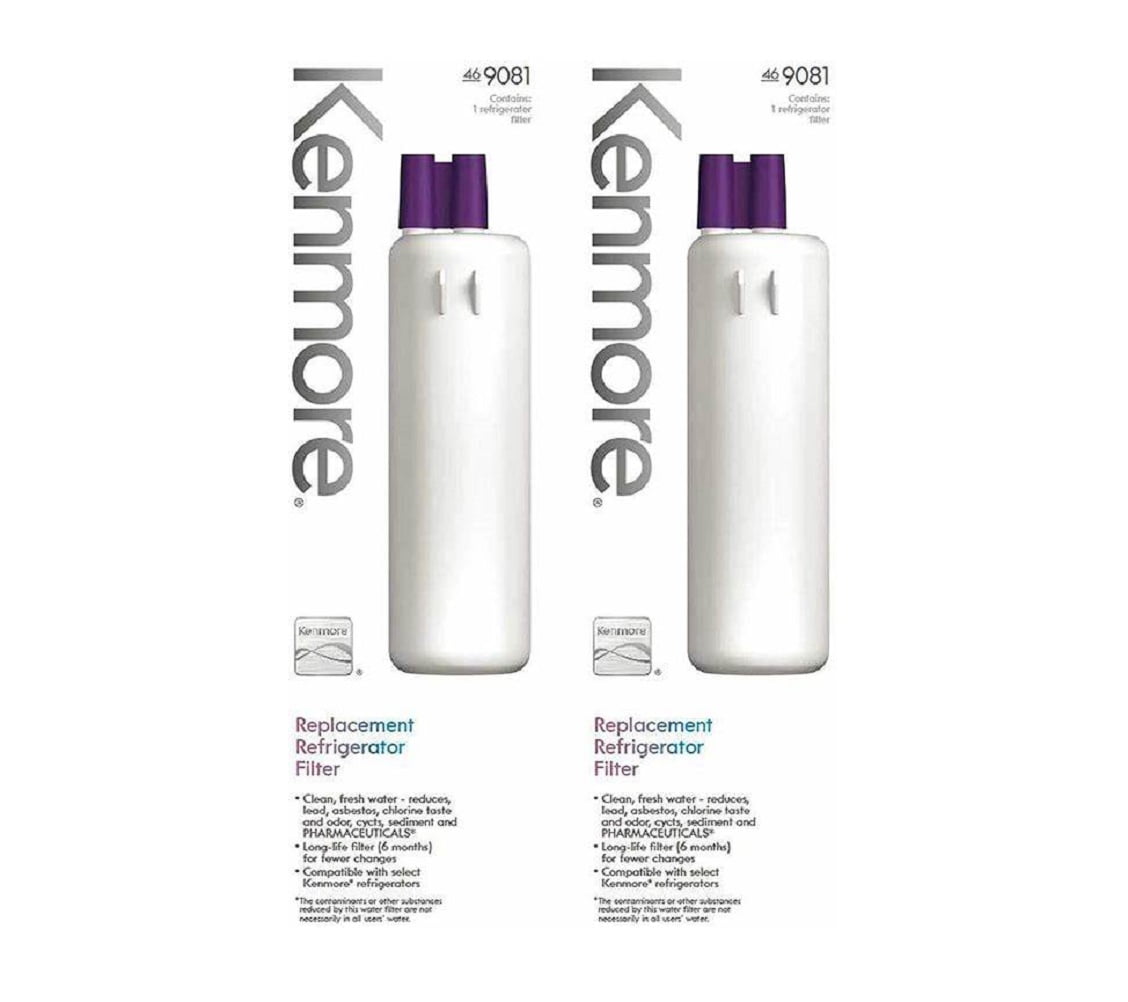 2 Pack Fit Kenmore 9081 469930 Refrigerator Water Filter 469081 New