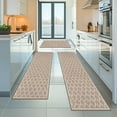 thumbnail image 5 of Soulgenix Kitchen Rug Sets, 3 Pieces Runner Rug with Non-Slip Baking for Kitchen Floor Comfort Standing, Rugs Mat with 20"x32"+20"x47"+20"x59", 5 of 10