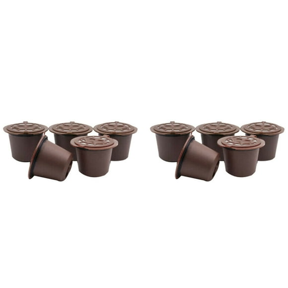 10 / PC Cápsulas de Café Reutilizables con Filtro de Acero Inoxidable para Máquinas (B)