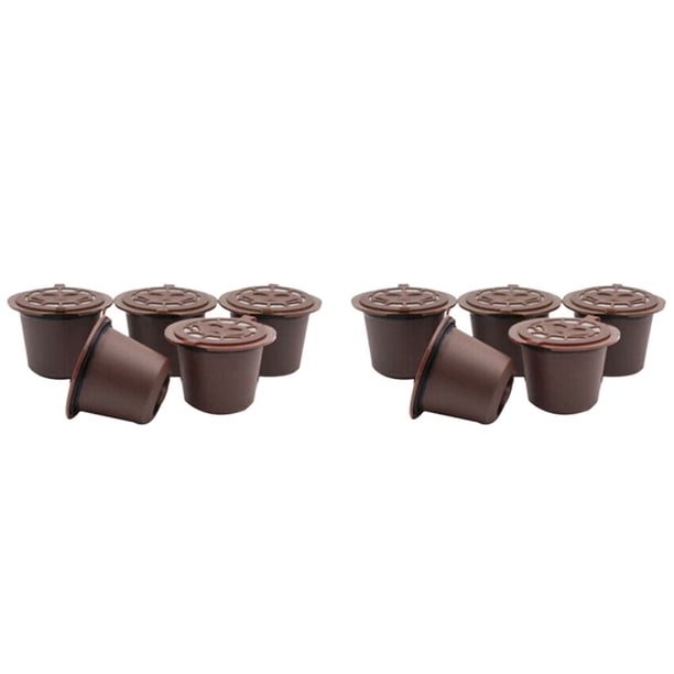 10 / PC Cápsulas de Café Reutilizables con Filtro de Acero Inoxidable para Máquinas (B)