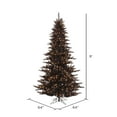 thumbnail image 2 of Vickerman 9' Black Fir Artificial Christmas Tree, Warm White Dura-lit LED Lights, 2 of 2