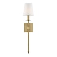 thumbnail image 2 of Savoy House Monroe 5" 1-Light Transitional Metal Sconce in Warm Brass, 2 of 7