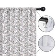 thumbnail image 4 of Blackout Kids Curtains,White Cartoon Unicorn Rainbow Pattern Childrens Insulated Curtains Set Of 2,Bedroom Essentials,Toddler Room Decor 42"x54", 4 of 5