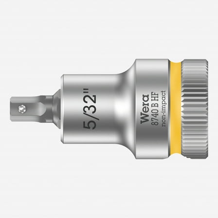 Wera 003083 3/8" Drive Zyklop Hex-Plus Bit Socket with Holding Function 5/32"