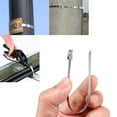 thumbnail image 5 of 0.18" x 5.9" Stainless Steel Exhaust Wrap Multi-Purpose Locking Cable Metal Zip Ties 5 pcs, 5 of 5
