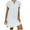 White, variant on Summer Summer Dresses for Women 2025 Casual Trendy,Linen Dresses for Women Casual Summer,Cotton Linen Midi Dress Women Henley V Neck Short Sleeve Tshirt Dresses,Linen Dresses for Women Plus