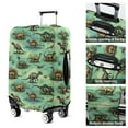 thumbnail image 5 of Colorful Dinosaurs Scientific Name Pattern Luggage Cover Fashion Suitcase Cover Baggage Covers Fit 25-28 Inch Luggage (Go Travel), 5 of 5