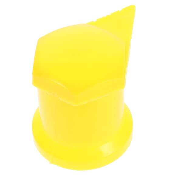 8pcs Plastic Wheel Lug Nut Covers Car Wheel Nut Caps Hub Screw Cap Tire Sleeve Indicator Label for Enhanced Safety