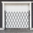 thumbnail image 3 of Single Folding Security Gate, Folding Door Gate for Basements, Garages, Storefronts, Kindergartens, Schools, and More (1.3*1.8m/4.27*5.91ft), 3 of 10