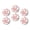 C1595, variant on Glass Refrigerator Magnet 6Pcs Magnetic Fridge Sticker,Decor for Kitchen,Whiteboard,Cabinet,Elegant Charm Of Peach Blossoms