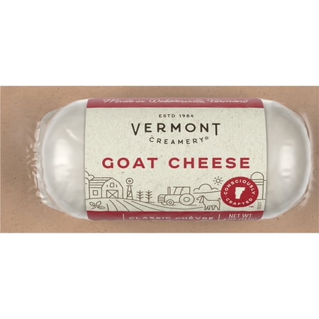 Vermont Creamery Classic Goat Cheese Log, 4 oz
