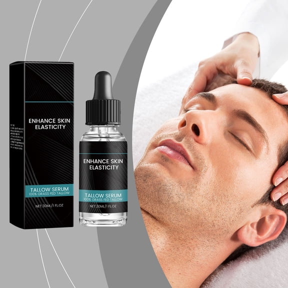 Kokovifyves Tallow Cowfat Reduce Wrinkle Essences Facial Moisturizing Cream Nourishes Men's Face 30ml