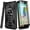Black, variant on Nagebee Phone Case Compatible for Cricket Icon 2 (U325AC) with Tempered Glass Screen Protector (Full Coverage), Full-Body Protective Shockproof [Military-Grade], Built in Kickstand, Heavy-Duty (Black)