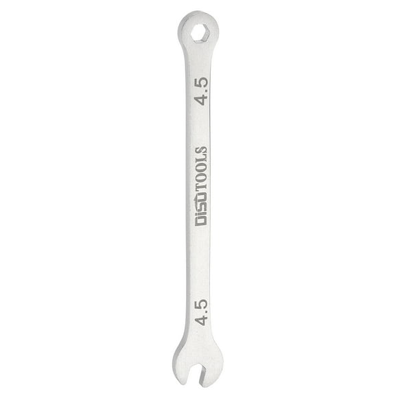 Uxcell Thin Combination Wrench Metric 4.5mm 6-Point Ended Box 15 Degree Offset Open End Stainless Steel