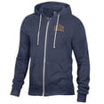thumbnail image 2 of Men's Alternative Apparel Heathered Navy Drexel Dragons Rocky Full-Zip Hoodie, 2 of 3
