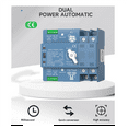thumbnail image 3 of ATS Dual Power Automatic Transfer Switch for Generator or PV Energy to City Power Changeover Switch Solar Inverter,B,1 * Changeover Switch, 3 of 5