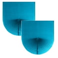 thumbnail image 1 of Leojiow 2Pcs Curtain For Windows Polyester Fabric Panel Drapes，Cordless Pleated Window Shades Easy Install No Drill No Tools Multiple Color Options Light Filtering Blinds Size 60X150X2.5Cm, 1 of 5