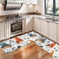 thumbnail image 3 of Kitchen Rugs Sets Of 2,Multicolor Christmas Gnome Pattern Anti Fatigue Kitchen Mat Rugs Non Slip Washable,Decorative Kitchen Floor Mats for Kitchen,Sink,Laundry,17"X47", 3 of 5