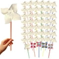 thumbnail image 1 of Molinillos de viento para niños, novedosos, de Craft Kit 4E (paquete de 48), 1 of 9