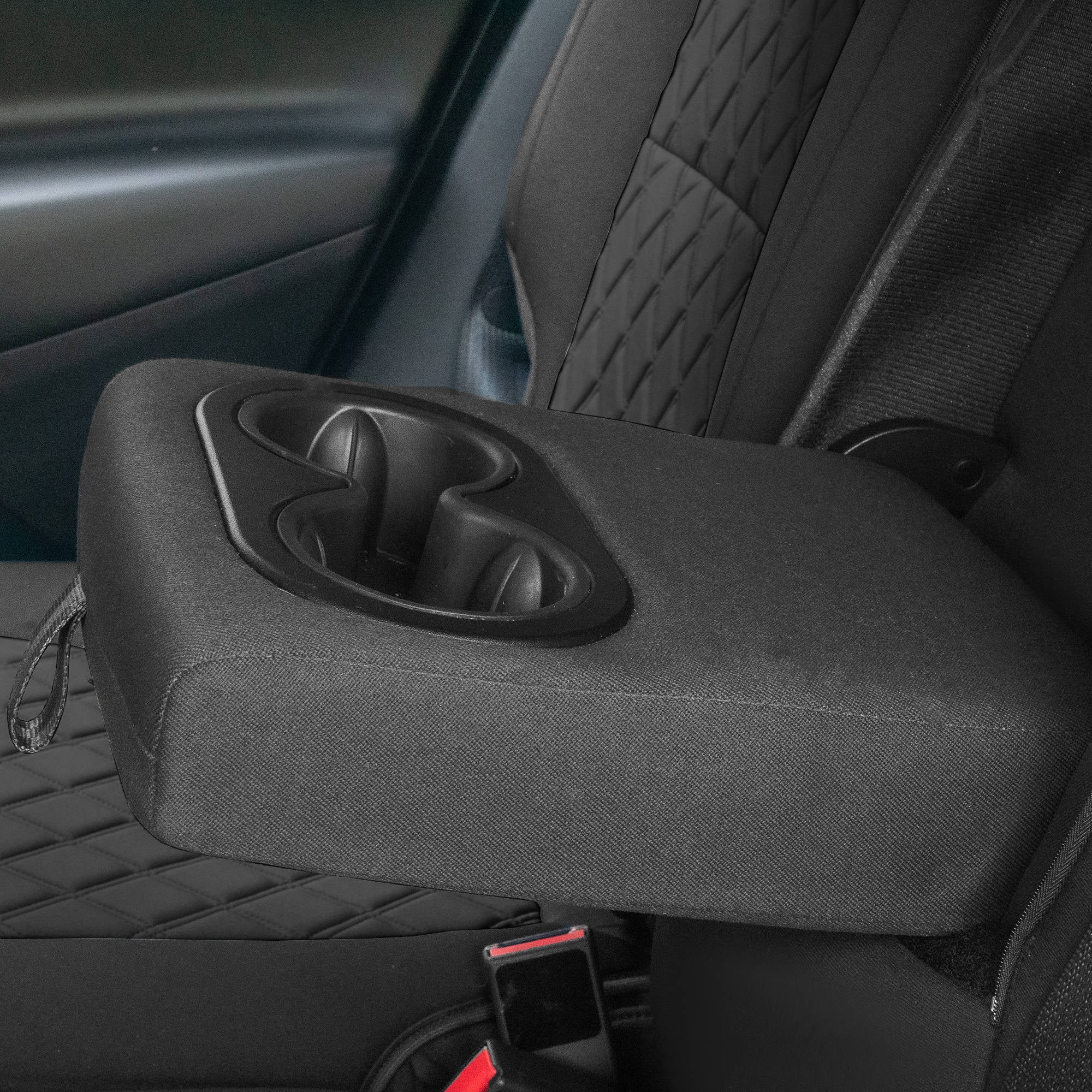 For Chevrolet Equinox 2018-2023 FH Group Neoprene Waterproof Custom Fit Car Seat Covers - Black Rear Set