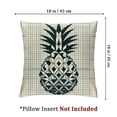 thumbnail image 4 of nygtbtfer Tropical Tiki Decorative Throw Pillow Covers Pillows Case Square Cushion Cover Standard Pillowcase for Sofa Couch Bedroom Patio,Multi-Size White, 4 of 7