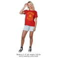 thumbnail image 3 of Harry Potter Gryffindor Quidditch Arch Women's Loose T-Shirt, Red, 2X-Large, 3 of 5