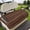 Brown, variant on Golf Cart Seat Covers for 2 Seater,Dark Brown Wooden Microfiber Cart Seat Towel Blanket,Vintage Western Country Wooden Board Absorbent Breathable NonSlip Bench Seats Protector for Golf Course 51"x31"