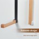 thumbnail image 4 of Ganchos De Madera Para Colgar En La Puerta 2025 Ganchos De Madera Mejorados Ganchos Plegables Para Colgar En La Puerta Percha Plegable Y Resistente De Metal Y Madera Para La Ropa, Sombreros Y Toal, 4 of 8