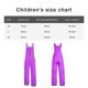 thumbnail image 3 of Monos de esquí para adultos Pantalones de snowboard Pantalones de abrigo de esquí unisex (L para niños) Púrpura Monos de abrigo de esquí, 3 of 5