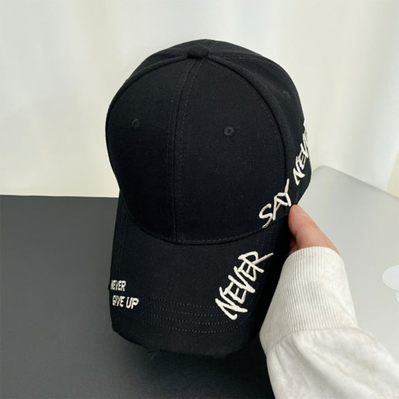 Unisex Embroidered Baseball Cap – Adjustable Classic Dad Hat, Casual Cotton Sports Cap for Men & Women