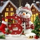 thumbnail image 5 of Adornos navideños, adornos navideños, regalos navideños, 26 letras, decoración para árbol de Navidad, colgante, adornos para árbol de Navidad, adornos navideños DIY, decoración navideña, decoración co, 5 of 9