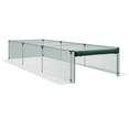 thumbnail image 1 of Outsunny 12' x 4' Crop Cage, Plant Protector with Zipper Roll-Up Door, 1 of 10