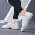 thumbnail image 6 of White Cheerleading Shoe Fitness Training Athletic Sport Competition Tennis Sneakers Youth Adult Cheer Shoes, 6 of 8