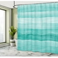 thumbnail image 4 of Ambesonne Turquoise Shower Curtain, Easter Holiday Theme, 69"Wx75"L, Turquoise, 4 of 4