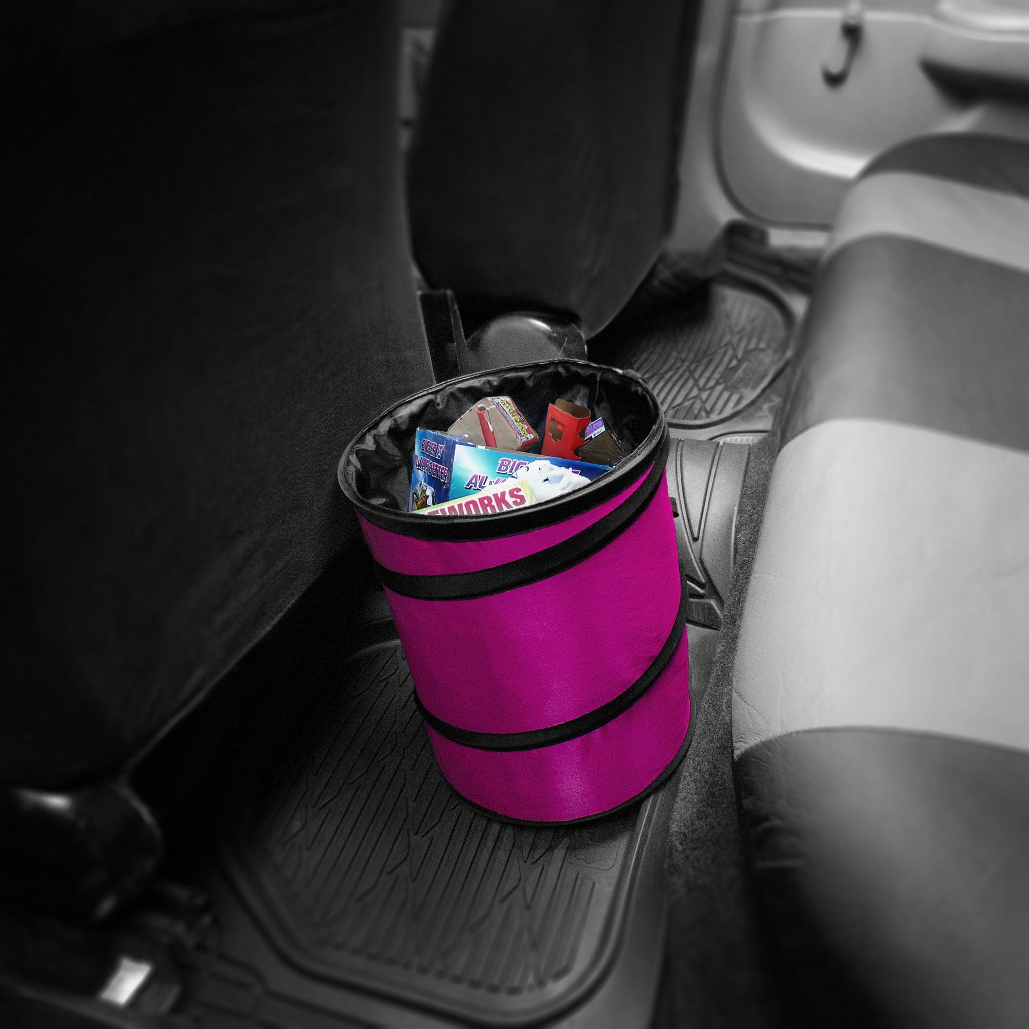 Auto Car Trash Can Portable Collapsible Waterproof Large 7 Colors