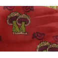 thumbnail image 4 of oneOone Georgette Viscose Fabric Bird & Mushroom Block Print Fabric By Yard 42 Inch Wide, 4 of 4