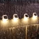 thumbnail image 4 of Lámpara De Pared Al Aire Libre Carga Solar 8 Cuentas De Luz Led Lámpara De Luz Cálida Garaje Jardín Patio Lámpara Impermeable Lámpara Montada En La Pared 2 Uds Eigraketly HA021840-00, 4 of 7