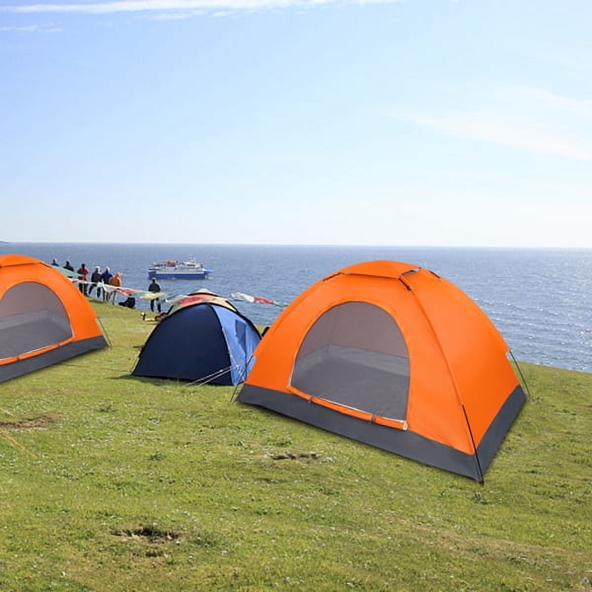 1-Person Camping Dome Tent with Carrying Bag for Outdoor Hiking