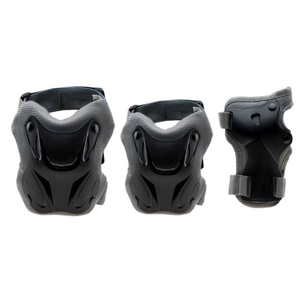 Coolslide - Rodilleras Proguard para Adultos Unisex (Aguanieve, Negro)