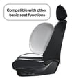 thumbnail image 4 of 2011 for Toyota Avalon Limited Seat Cover, Black and Gray Car Seat Covers, Waterproof PU Leather Full Set of 5 Seats Wear Resistance Suitable for All Seasons, Protect Car Seats, 4 of 8