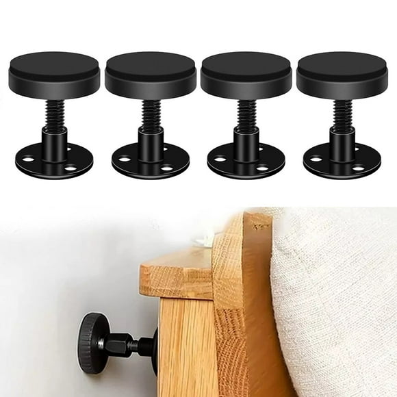 4pcs Adjustable Furniture Base Bedside Anti-Shake Bed Frame Headboard Stopper