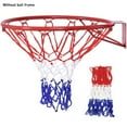 thumbnail image 3 of SharkTRUE Home Exercise 56cm Outdoor Mounted Wall Basketball Hoop Rim Net With Screws, 3 of 8