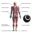 thumbnail image 2 of Bola de masaje eléctrica vibrante Relajación muscular Masajeador de 4 velocidades Alivio del dolor, 1pc JAMW Sencillez, 2 of 5