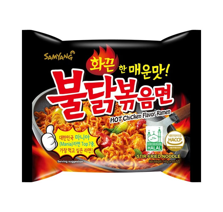 Buldak Hot Chicken Noodles (Samyang Noodles)