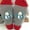 #2 Gray, variant on Luxalzxs Funny Christmas Socks for Men/Women, Holiday Socks Wine Glass Snowman Print Cotton Socks, Christmas Gifts
