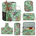 thumbnail image 3 of SUSUchens Portable Knitting Yarn Storage Tote Bag Crocheting Needle Hooks Organizer Pouch, 3 of 12