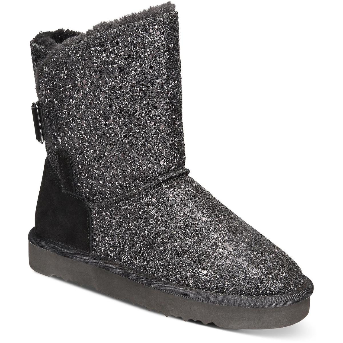 ? UGG ? Classic Short Black Sequined women’s size 8 UGG Classic Short Sequin Boot Shearlin Black Women Size 7 | eBay main image 3