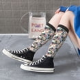 thumbnail image 4 of Salouo Rose Flowers Print Women's Men's Ankle Socks 1-pack Casual Athletic Socks for Unisex Adult Moisture-Wicking Socks for Daily Wear/Running/Sport, 4 of 8