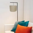 thumbnail image 2 of Drum Lamp Shades Floor Lamps Light Shade Modern Durable Decorative Lamp Cover Lampshade for Restaurant Bedroom Study Room Farmhouse Hotel Beige, 2 of 9